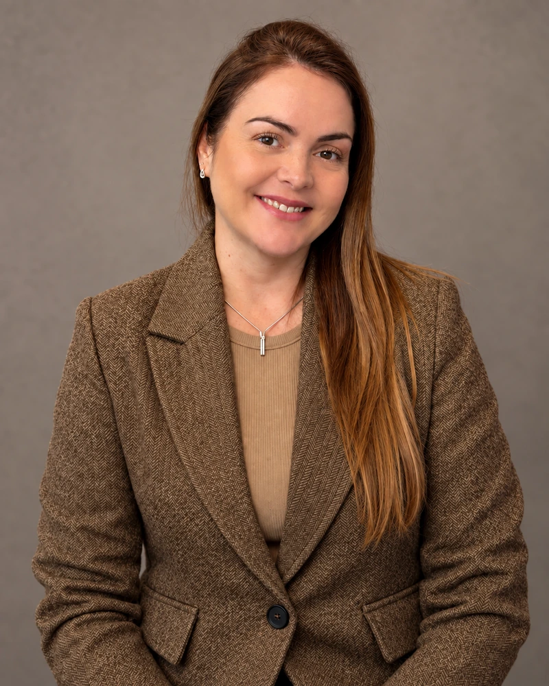 Portrait of Érika Registro, owner of the GIO Brooklin location.