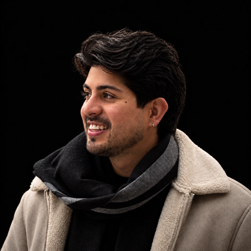 Portrait of Pedro Barroso, growth strategist at Carus.